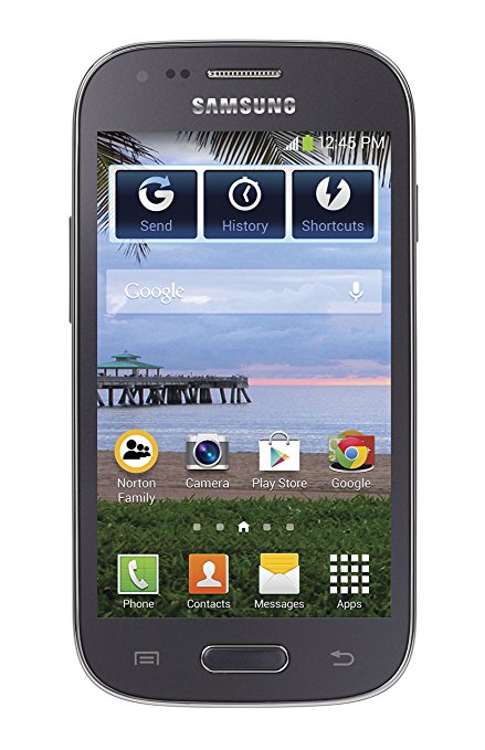TracFone Galaxy Stardust No Contract Phone - Retail Packaging - Blue