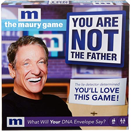 The Maury Game: You are Not The Father, Funny Adult Party Game with Game Board and Cards