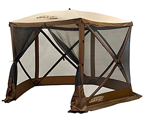 Quick-set 12875 Venture Screen Shelter, Brown/Tan