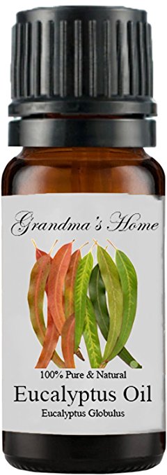 Grandma's Home Essential Oils - 100% Pure Therapeutic Grade (Eucalyptus, 10 mL)