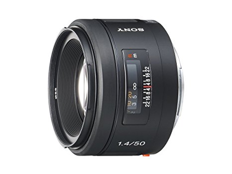 Sony 50mm f/1.4 Lens for Sony Alpha Digital SLR Camera