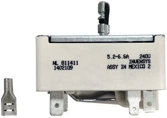 Supco ES9400 Infinite Switch Replaces 3149400, 3148954, 9148953, 311859, 310180, PS11740783, WP3149400VP
