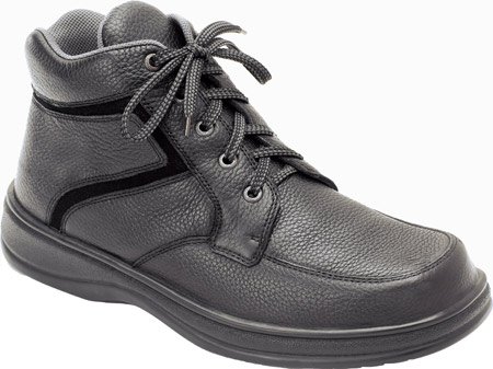 Orthofeet Men's 481 Pedorthic Shoes - Black Leather 11 3E US
