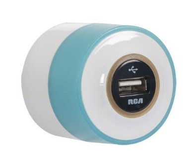 RCA USBNLTR Night Glow USB Home/Travel Charger