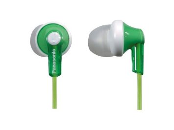 Panasonic RPHJE120G In-Ear Headphone Green