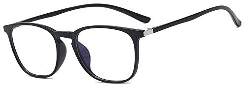 DEEPSEA Blue Light Blocking Computer Glasses for UV Protection Anti Eyestrain Anti Glare Gaming Glasses for Man/Female, Reading Eyeglasses(Update 2020) (Classic Black)