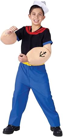 Fun World boys Licensed PopeyeCostume