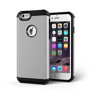 iPhone 6s case iPhone 6 case Anker ToughShell with Extreme Impact Protection Shock Absorption and Ultimate Scratch Resistance for iPhone 6s  iPhone 6 Silver