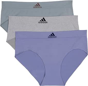 Adidas Women's Seamless Brief Panties 3-Pack