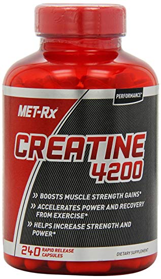 MET-Rx Creatine 4200 Diet Supplement Capsules, 960 Count Pack MET-Rx-wbl8