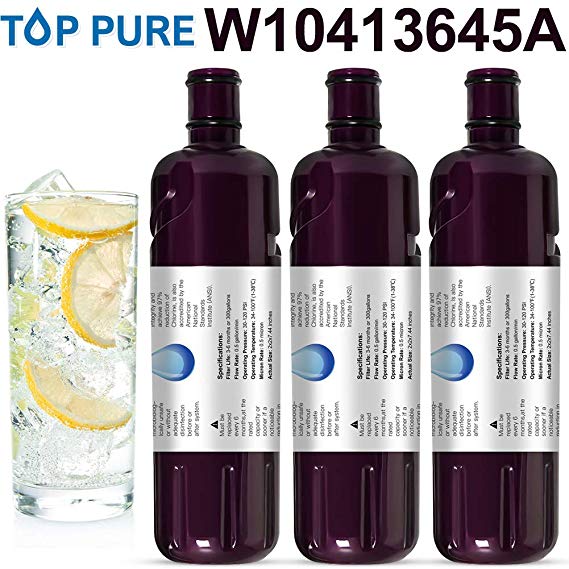 Top Pure Refrigerator Water Filter (Pack of 3) 2-2