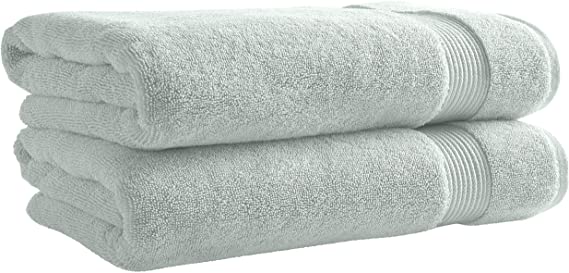 Rivet Classic Supima Cotton Bath Towels, Set of 2, Mint