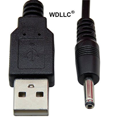 USB 2.0 male to 3.5mm 5V DC Power Cable Barrel Connector Jack Plug - WDLLC