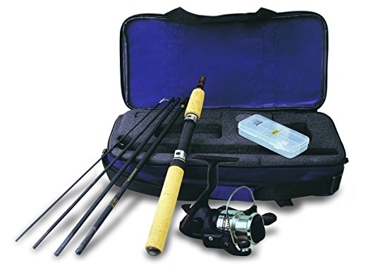 Okuma Unisex 330782-Ssi Voyager Spin Combo/Travel Kit, Multi-Coloured, 6 ft