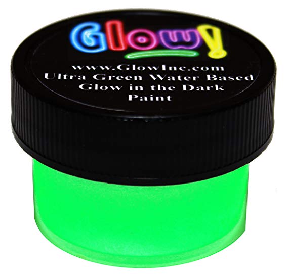 Ultra Green V10 Glow in the Dark Paint 1/2Pt