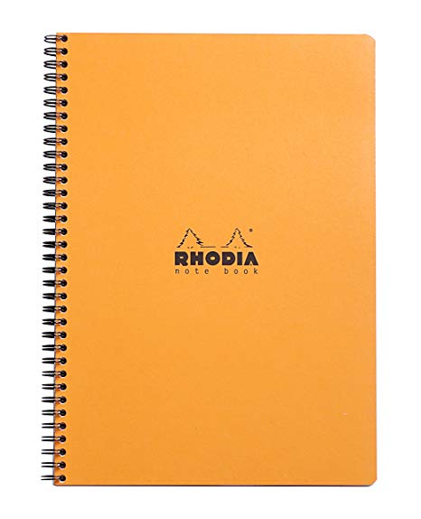 Exaclair Rhodia Graph Notebook 9 X 11 3/4 (Orange)