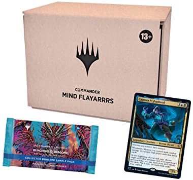 Magic: The Gathering Commander Legends: Battle for Baldur’s Gate Commander Deck – Mind Flayarrrs | Minimal Packaging Version