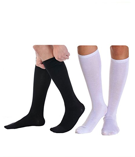 Presadee Kid’s Boys Girls Compression Knee High Leg Energy Recovery Socks 2 Pack