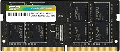 Silicon Power DDR4 16GB 3200MHz (PC4-25600) CL22 SODIMM 260-Pin Gaming Laptop Notebook Memory