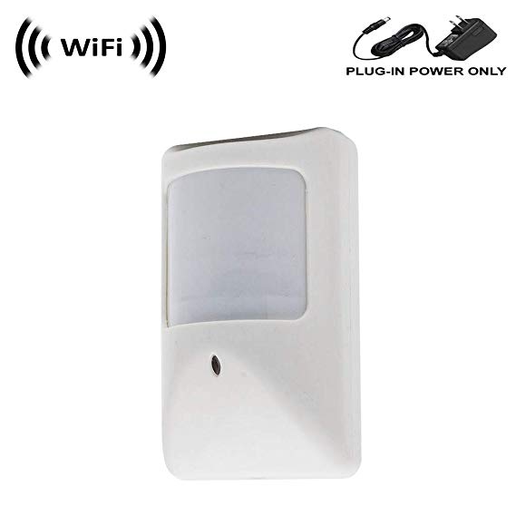 WF-450A 1080p IMX323 Sony Chip Super low light Spy Camera with WiFi Digital IP Signal, Recording & Remote Internet Access, Camera Hidden in a Compact PIR Motion Detector Housing