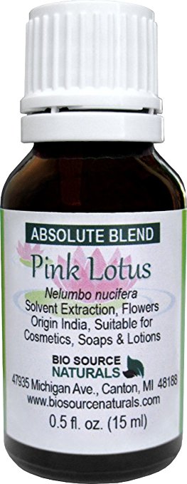 Pink Lotus Absolute Blend Oil 0.5 fl. oz / 15 ml - Essential Oil