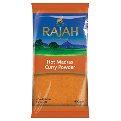 Rajah Hot Madras Curry Powder, 400 g