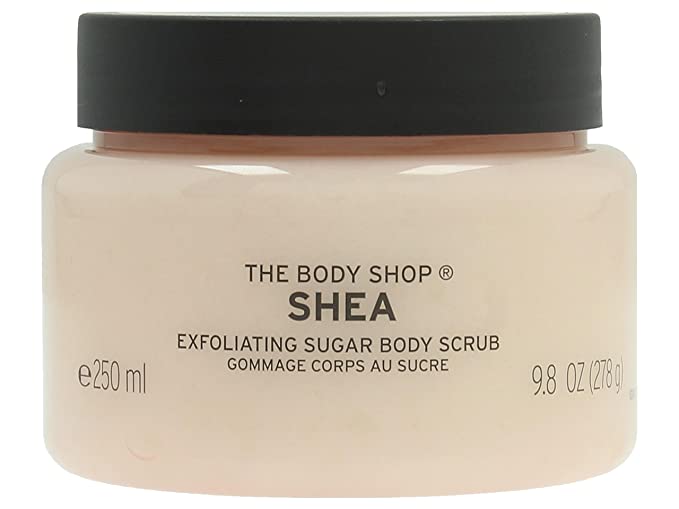 The Body Shop Shea Body Scrub Exfoliator - 250ml