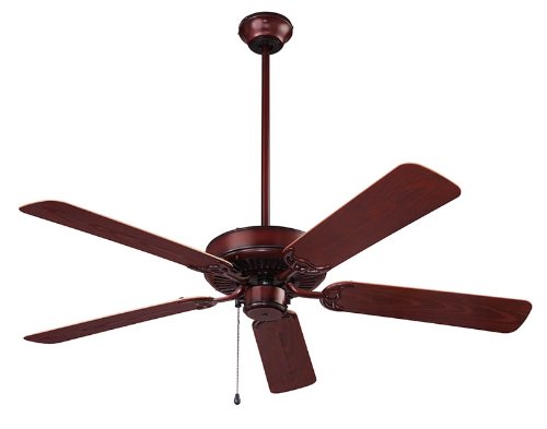 NuTone CFO52WB Energy Star Qualified Dual Blades Outdoor Ceiling Fan, 52-Inch, Weathered Bronze