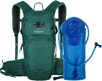 Unigear Hydration Packs Backpack with 2L TPU Water Bladder Reservoir, Thermal Insulation Pack Keeps Liquid Cool up to 4 Hours for Running, Hiking, Climbing, Cycling