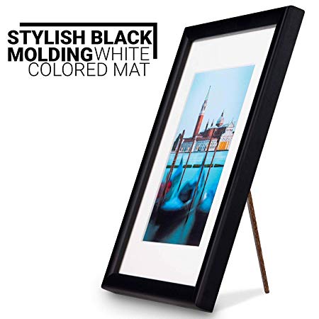 Picture Frame Photo Frames Size Fits 4x6 inch Photos.Picture Frame Black Made of Solid Wood Glass Ready to Hang The Frame on The Wall or Put on Desktop Horizontal Vertical.6x8 4x6 3.5x5