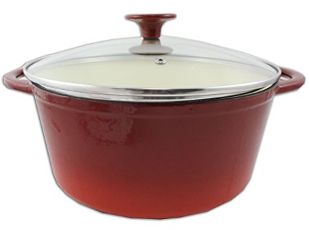 Gibson 91929.02 CP 5qt CI Dutch Oven Red