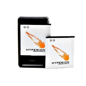 Hyperion Samsung Galaxy S4 2 x 2600mAh NFC / Google Wallet Enabled Batteries   Charger (Compatible Samsung Galaxy S4 S IV SIV, I9500) **18 Month Warranty**