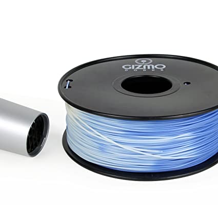 Gizmo Dorks 1.75mm PLA Filament, 1 kg for 3D Printers, Color Change Blue to White