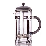 Procizion 20 Oz French Press - Durable Coffee Espresso and Tea Maker with Triple Filters Stainless Steel Plunger and Heat Resistant Glass