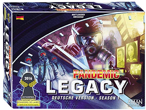 Asmodee 691170 "Pandemic Legacy Season 1" Game