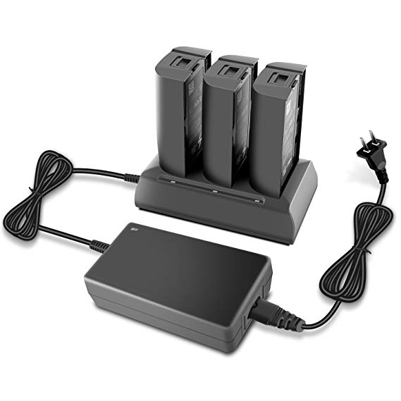 Rantow Mutil Battery Charger Hub for Parrot Bebop 2 / Bebop 2 FPV / Bebop 2 Adventurer - Charge 3 Batteries at The Same Time