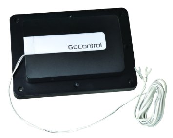 GoControlLinear GD00Z-4 Z-Wave Garage Door Opener Remote Controller Small Black