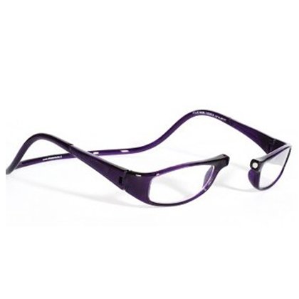 Clic Magnetic Euro Reading Glasses in Purple  2.50