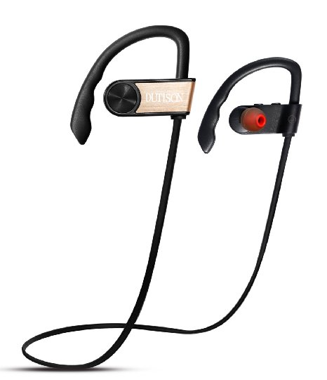 DUTISON Bluetooth Headphones Stereo Earphones - Noise Cancelling with APTX Tech Bluetooth Earbuds, 7 Hrs Play Time with Mic