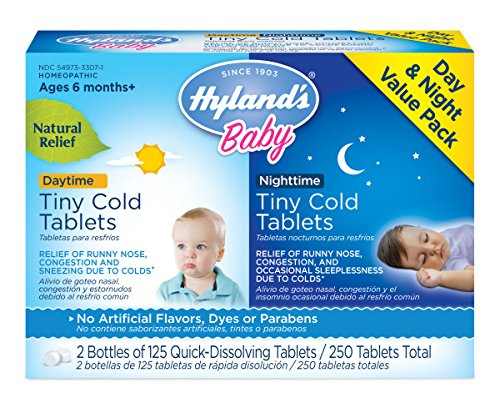 Hyland's Baby Day time & Night time Tiny Cold Tablets