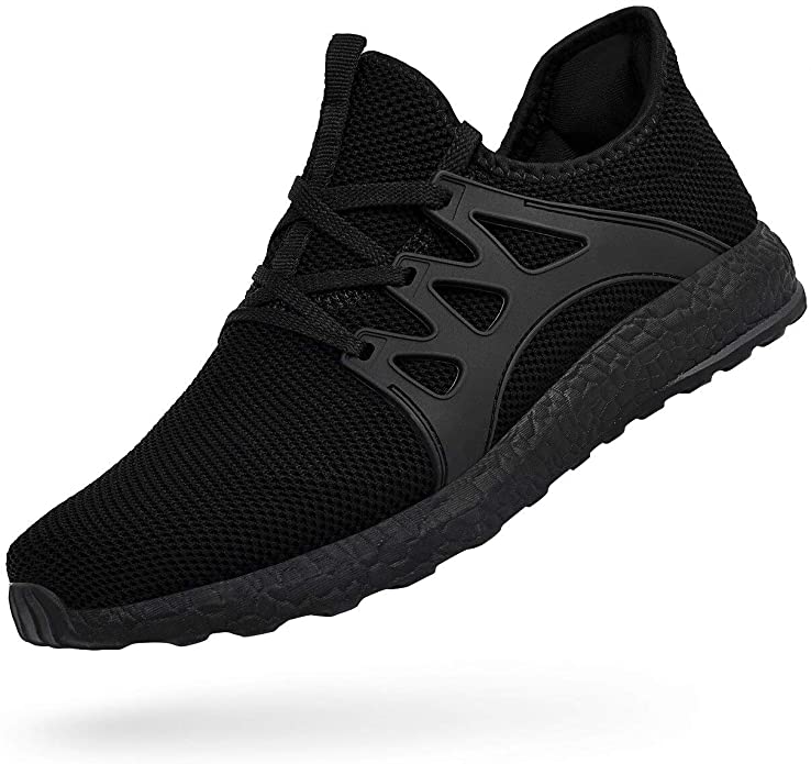 QANSI Mens Sneakers Lightweight Breathable Sports Running Shoes