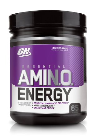 Optimum Nutrition Amino Energy, Concord Grape, 65 Servings