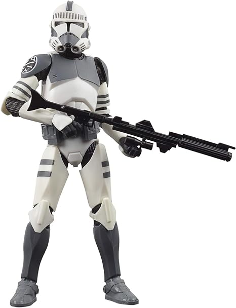 STAR WARS The Black Series Clone Trooper (Kamino) Toy 6-Inch-Scale The Clone Wars Collectible Action Figure, Kids Ages 4 and Up