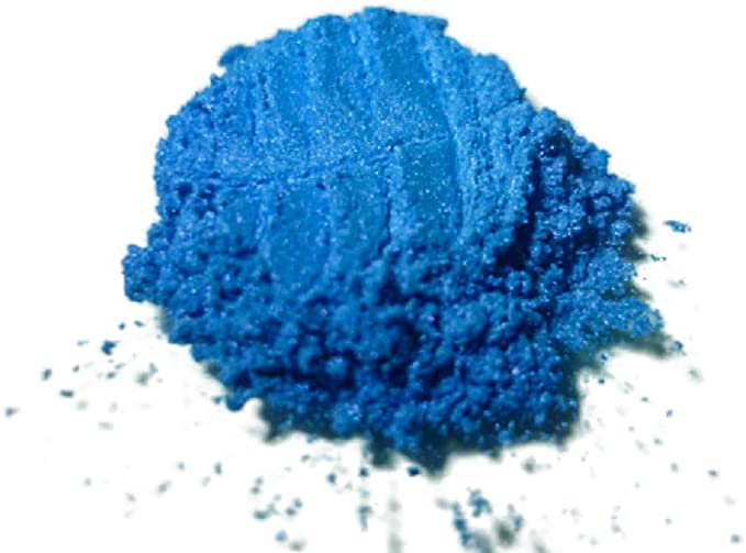 42g/1.5oz"Iridescent Blue" Mica Powder Pigment (Epoxy,Resin,Soap,Plastidip) BLACK DIAMOND PIGMENTS