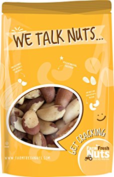 Farm Fresh Nuts RAW BRAZIL NUTS SHELLED (2 LB)