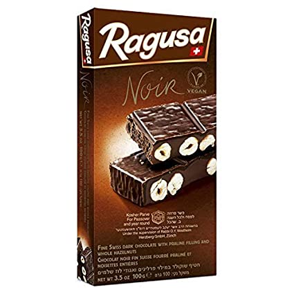 Kosher Ragusa Delicious Dark Chocolate - Pack of 5