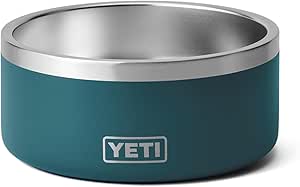 YETI Boomer 8, Stainless Steel, Non-Slip Dog Bowl, Holds 64 Ounces, Agave Teal