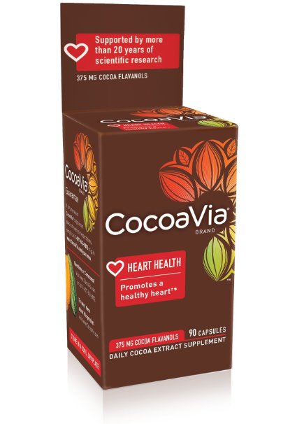 CocoaVia  Vegetarian Capsules 90 Count Bottle