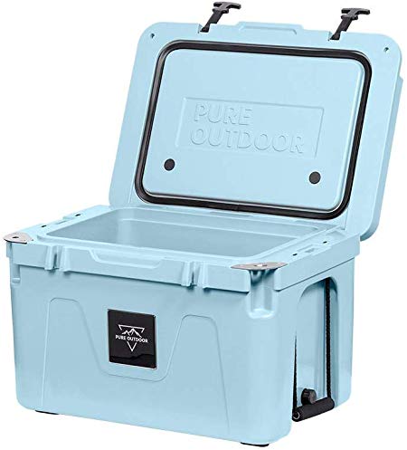 Monoprice Emperor Cooler - 50 Liters - Blue | Securely Sealed, Ideal for The Hottest and Coldest Conditions - Pure Outdoor Collection