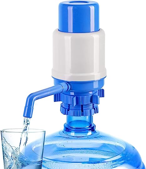 YOMYM Water Manual Pump Dispenser for 20 Litre Bottle Hand Press by PureAction